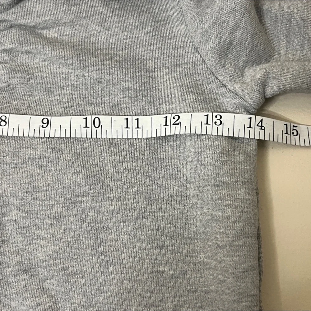 Crazy 8 sweatshirt long sleeve hooded gray dress